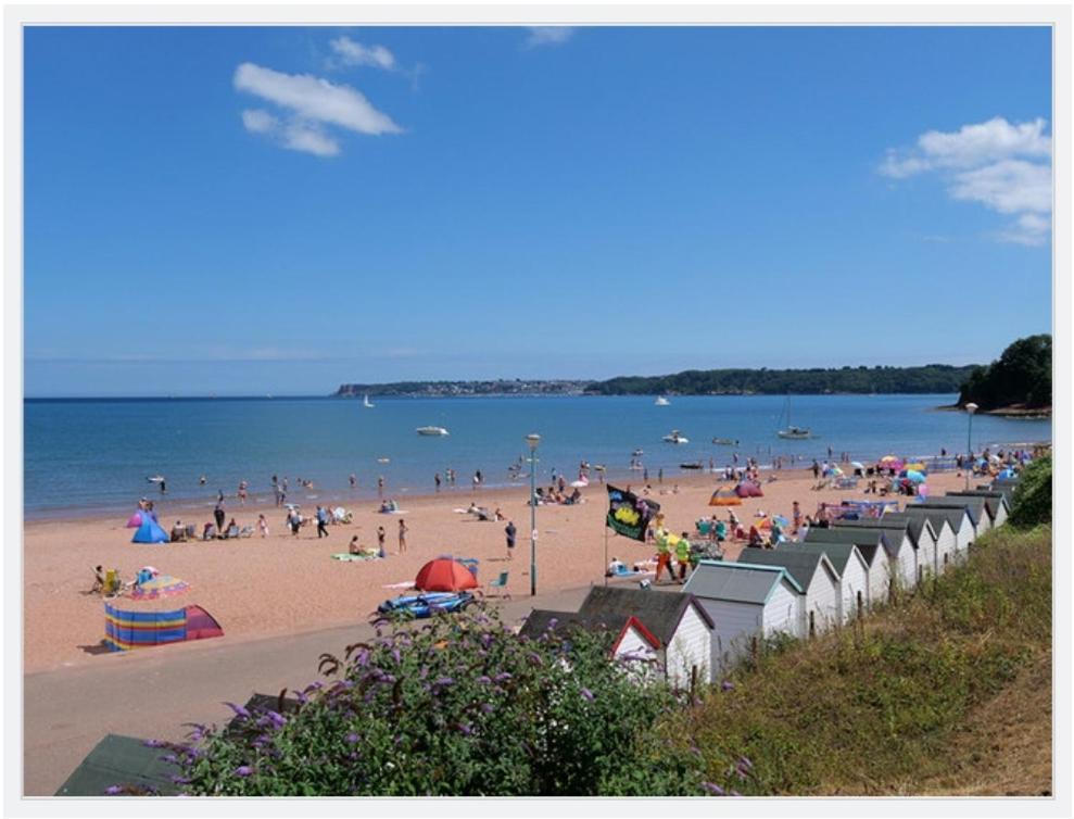 Hoburne Devon Bay Gorgeous 3 Bed Static Caravan With Decking Paignton Exterior foto